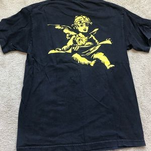 JoeFreshGoods X Valee “Good Job You Found Me” T Shirt - Black/Yellow - Size L